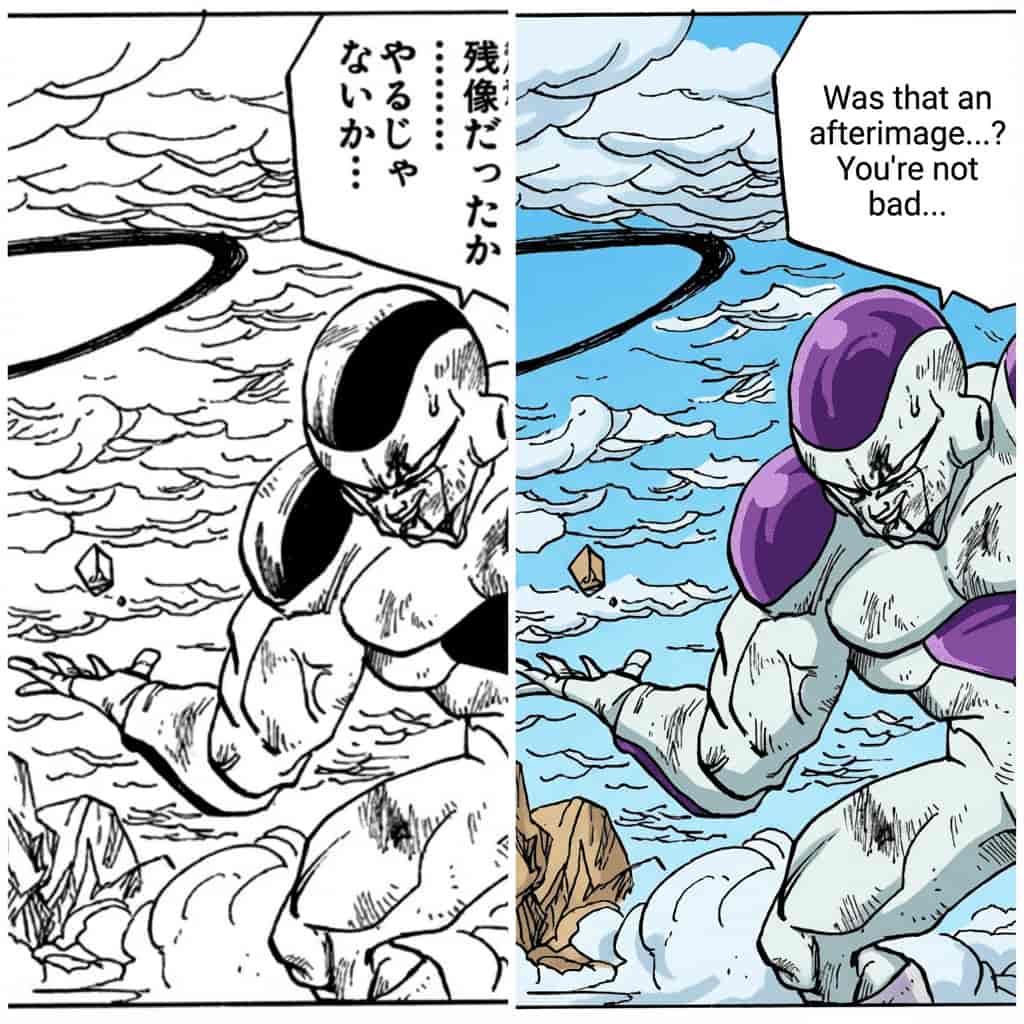 Comic image translation generated with Ketchup AI AI image to image